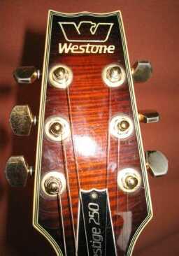 Prestige 250 headstock