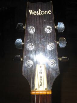 Thunder IIA headstock