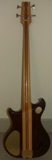 Thunder III fretless back