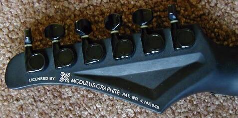 Villain Graphite headstock